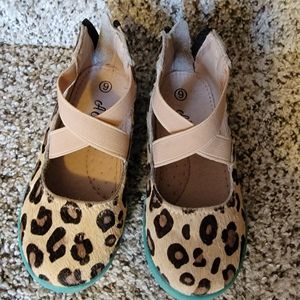 Cheetah Mohair Shoes
